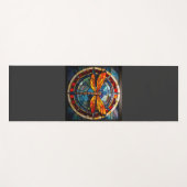 Tapis De Yoga verre de libellule (Devant (Horizontal))