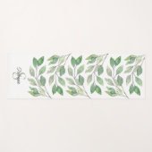 Tapis De Yoga Vert personnalisé (Devant (Horizontal))