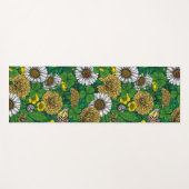 Tapis De Yoga Vert printemps (Devant (Horizontal))