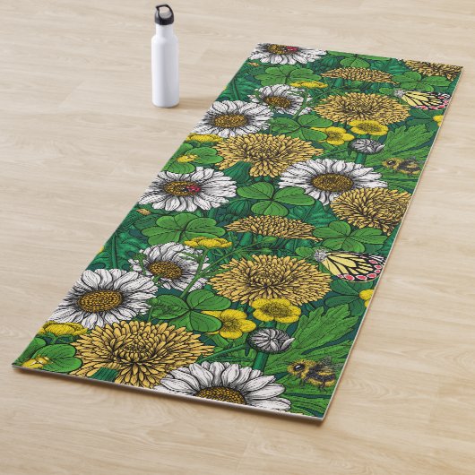 Tapis De Yoga Vert printemps (En situation)