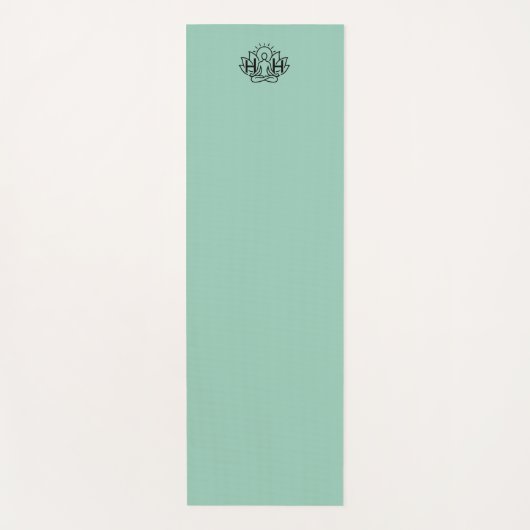Tapis De Yoga Vert Yoga (Devant)