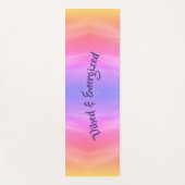 Tapis De Yoga Vibed & Energied Yoga Mat (Devant)