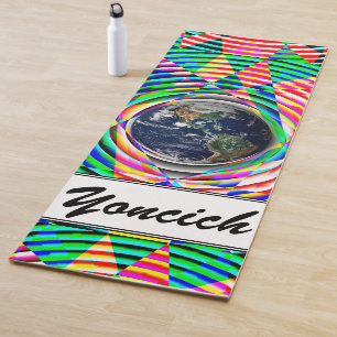 Tapis De Yoga Vibes de la Terre par Kenneth Yoncich