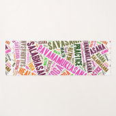 Tapis De Yoga Vibes de yoga (Devant (Horizontal))