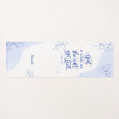 Tapis De Yoga Vibes D'Hiver Verset Bible Pour Elle (Devant (Horizontal))