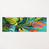 Tapis De Yoga Vibes tropicales (Devant (Horizontal))