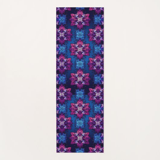 Tapis De Yoga Vibrant Mandala Yoga Mat – Elevate Your Practice i (Devant)