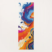 Tapis De Yoga Vibrant Sérénité Yoga Mat (Dos)