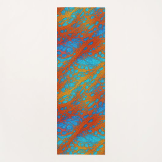 Tapis De Yoga vie colorée (Devant)