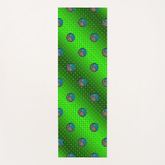 Tapis De Yoga Vierge et chèvre d'eau (Devant)