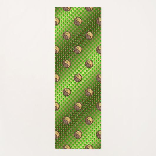 Tapis De Yoga Vierge et feu (Devant)