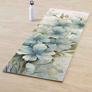 Tapis De Yoga Vigne de fleurs