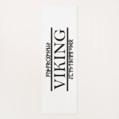 Tapis De Yoga Viking Runes Yoga Mat (Dos)