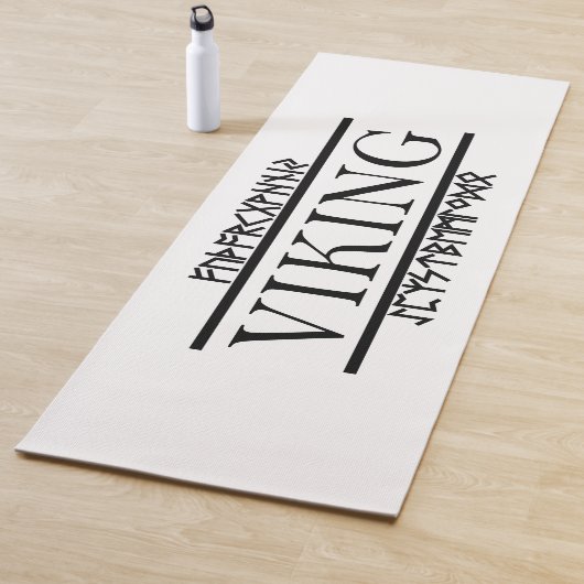 Tapis De Yoga Viking Runes Yoga Mat (En situation)