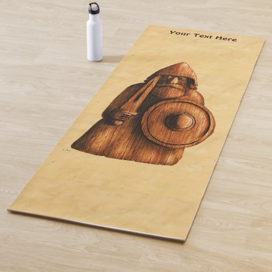 Tapis De Yoga Viking rustique (En situation)