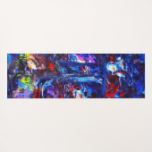 Tapis De Yoga Ville de nuit (Dos (Horizontal))