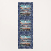 Tapis De Yoga Ville lumière future (Devant)