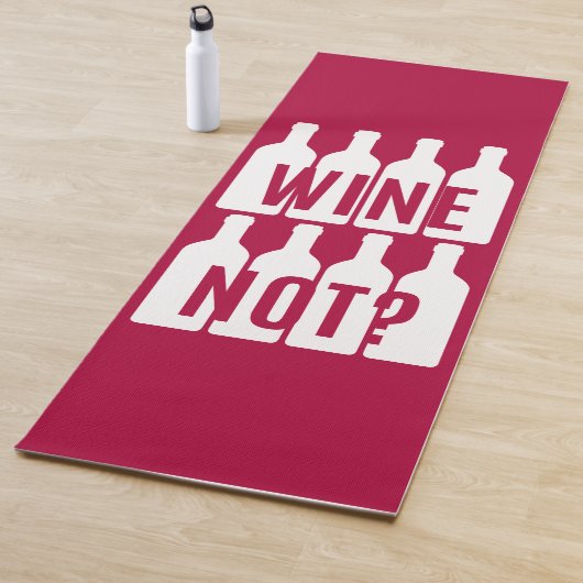 Tapis De Yoga Vin non (En situation)