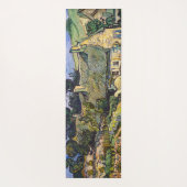 Tapis De Yoga Vincent Van Gogh - Chalets de chaume à Cordeville (Dos)