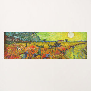 Tapis De Yoga Vincent van Gogh - Le vignoble rouge