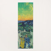 Tapis De Yoga Vincent van Gogh - Paysage Lune avec couple (Dos)