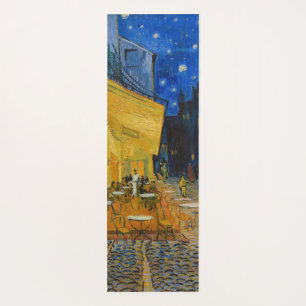 Tapis De Yoga Vincent van Gogh - Terrasse de café la nuit