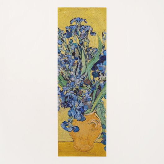 Tapis De Yoga Vincent van Gogh - Vase avec Irises (Devant)