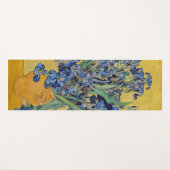 Tapis De Yoga Vincent van Gogh - Vase avec Irises (Devant (Horizontal))