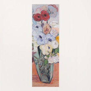 Tapis De Yoga Vincent van Gogh - Vase avec Roses et anémones