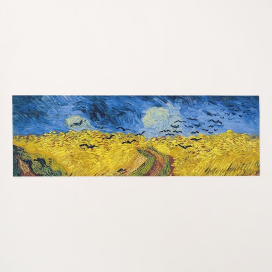 Tapis De Yoga Vincent van Gogh - Wheatfield with Crows (Dos (Horizontal))
