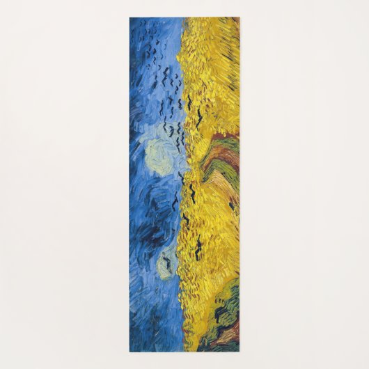 Tapis De Yoga Vincent van Gogh - Wheatfield with Crows (Dos)