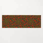 Tapis De Yoga Vins roses (Devant (Horizontal))