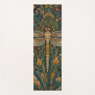 Tapis De Yoga Vintage art nouveau dragonfly boho chic