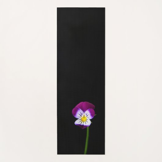 Tapis De Yoga Violet Fleur ymcnm (Devant)