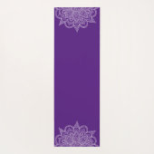Tapis De Yoga Violet Mandala Yoga Mat (Dos)