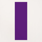 Tapis De Yoga Violet royal (couleur solide)  (Devant)