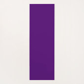 Tapis De Yoga Violet royal (couleur solide)  (Dos)
