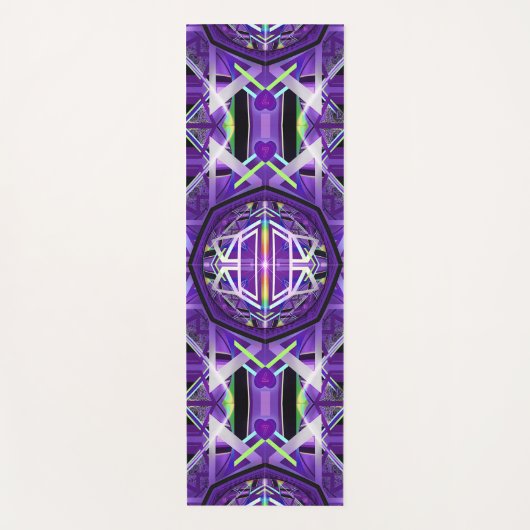 Tapis De Yoga Violet W3 (Devant)