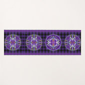 Tapis De Yoga Violet W3 (Devant (Horizontal))