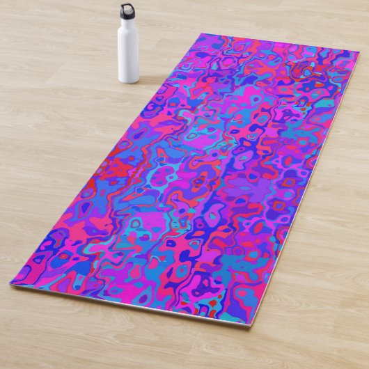 Tapis De Yoga Vivid Camo (En situation)