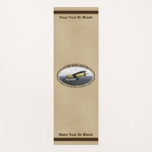 Tapis De Yoga Vol Moose Aviation de Havilland DH3-C Otter (Devant)