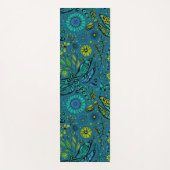 Tapis De Yoga Voler, pilonner la libellule en bleu (Devant)