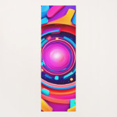 Tapis De Yoga Vortex cosmique : une odyssée néon (Dos)