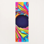 Tapis De Yoga Vortex de Vitalité Art (Dos)