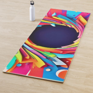 Tapis De Yoga Vortex de Vitalité Art