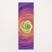 tapis de yoga vortex floral (Devant)