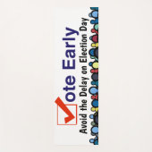 Tapis De Yoga Vote anticipé (Devant)
