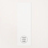 Tapis De Yoga Votre Modèle de logo arrondi (Devant)