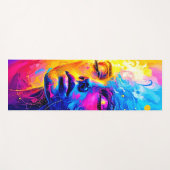 Tapis De Yoga Voyage émotionnel à travers l'art (Devant (Horizontal))