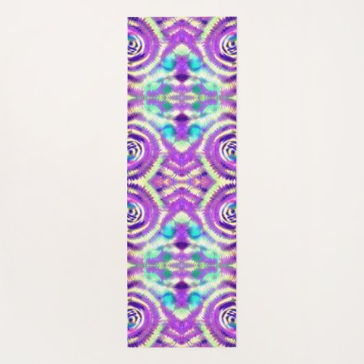 Tapis De Yoga W2 : Desighn. - Dye-Cravate (P) | (Dos)